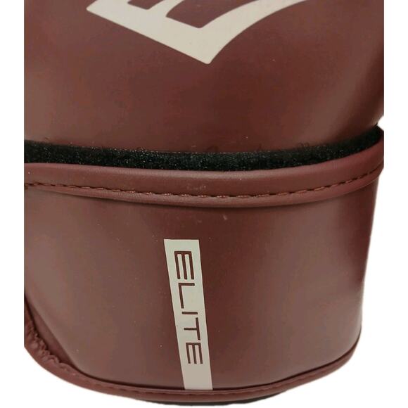 Everlast Elite Pro Hook and Loop 2 Boxing Gloves Purple Maroon 12 oz. Secure Fit - Picture 2 of 13